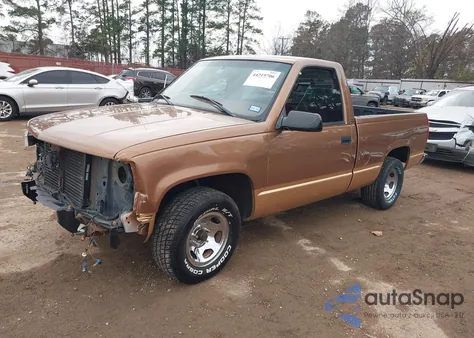 1998 Chevrolet C1500 Fleetside from USA, damaged, VIN 1GCEC14W1WZ192826